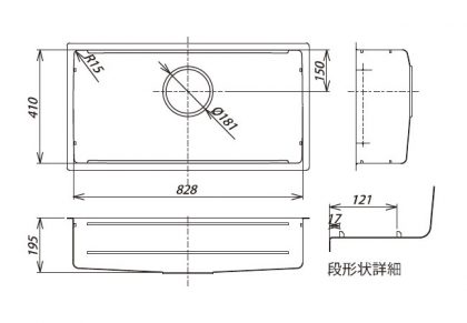 JSL-3F 寸法図