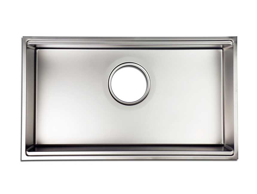 廃盤（後継品N800CSW）】TYステンレスシンク(アンダー) ハンドメイド