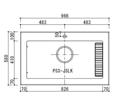 PSS-JSLスクエアオーバーシンク