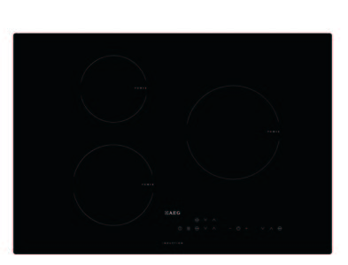 AEG IHクッキングヒーター 3口 AHI735CA（ドロップインタイプ） - E:kitchen