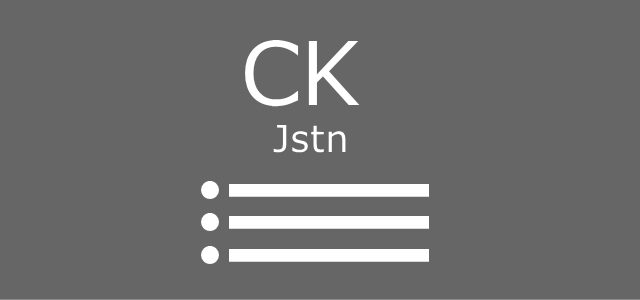 CK-Jstnシンク一覧
