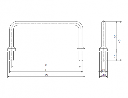 OTS-guardbar　ガードバー　太田製作所　100×40　200×40　300×40　400×40 500×40