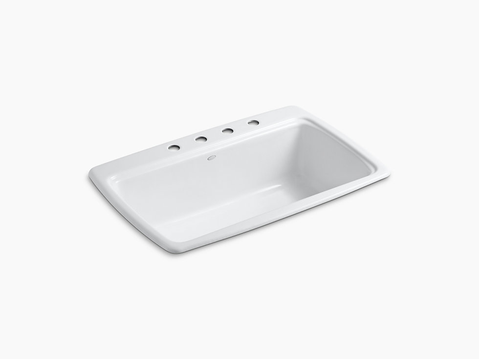 確認用 キッチンシンク Cape Dory ケープドーリーK-5863-4 KOHLER - E