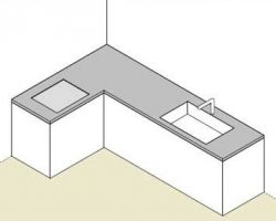 L型クオーツストーン