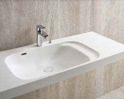 洗面カウンター 洗面器:ボウル一体型