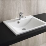 <a href="https://www.e-kitchen.biz/pro/introduce/ysi-sr5060/">洗面ボウル SR5060</a> Fabbrica SR5060 ファッブリカヨシモト 洗面ボウル ホワイト 人工大理石 吉本産業