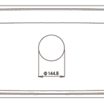FIT排水144.8Φ寸法