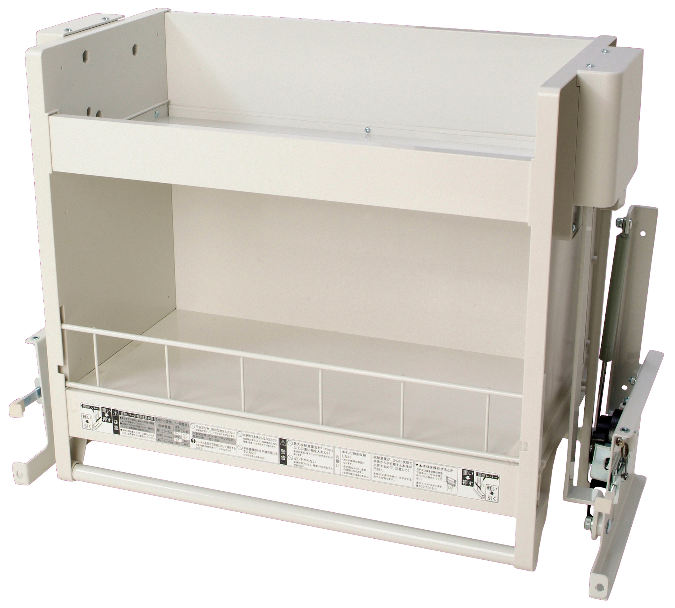 クリナップ 吊り戸棚用昇降棚 2セット 間口900㎜用 耐荷重15kg クリナップ 吊り戸棚用昇降棚 2セット 間口900㎜用 耐荷重15kg